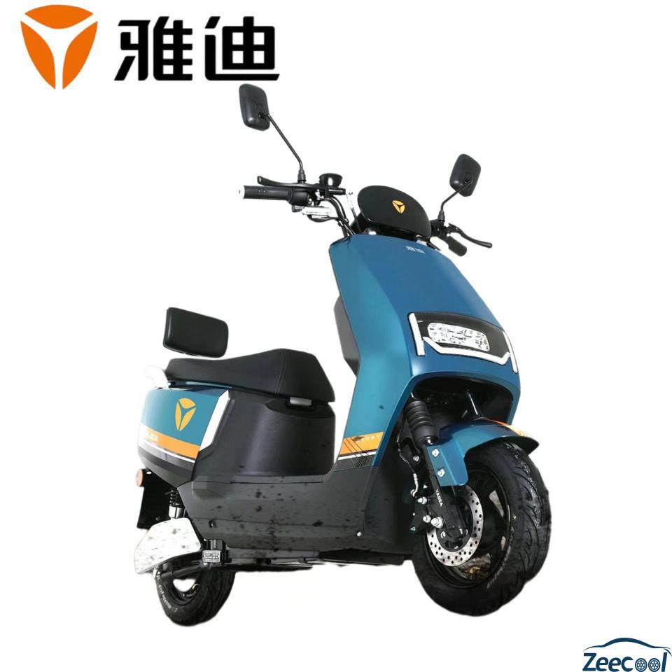 雅迪电动车莱达e6平叉护板电机护板后轮左右挡板月光银右平叉