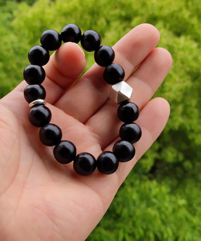 碧家无患子手串天然野生近正圆木患子手串菩提子佛珠无患子鬼见愁男女