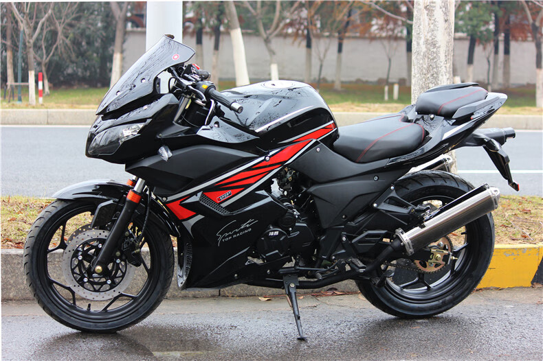 宁度国四电喷摩托车大跑车新款地平线2代s款公路趴赛150宗申250cc街车