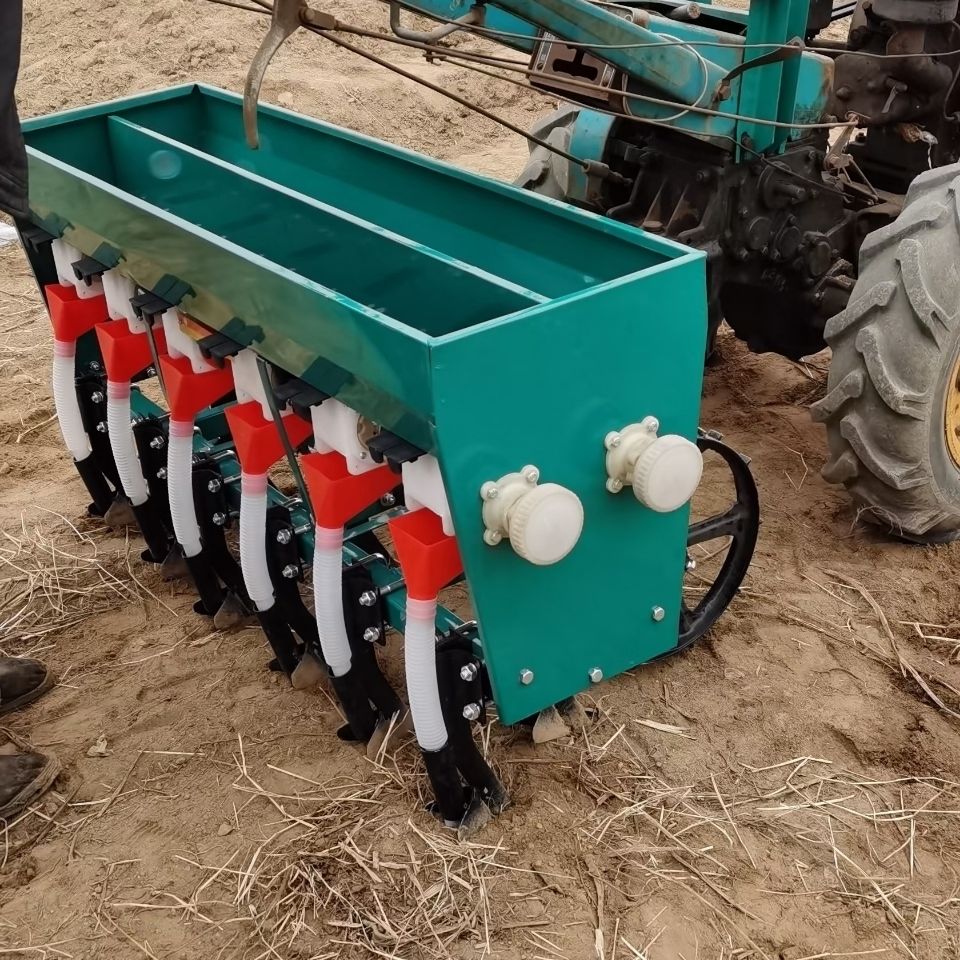 小麦播种机条播型手扶拖拉机配套工具大豆施肥施肥器种一体机点机