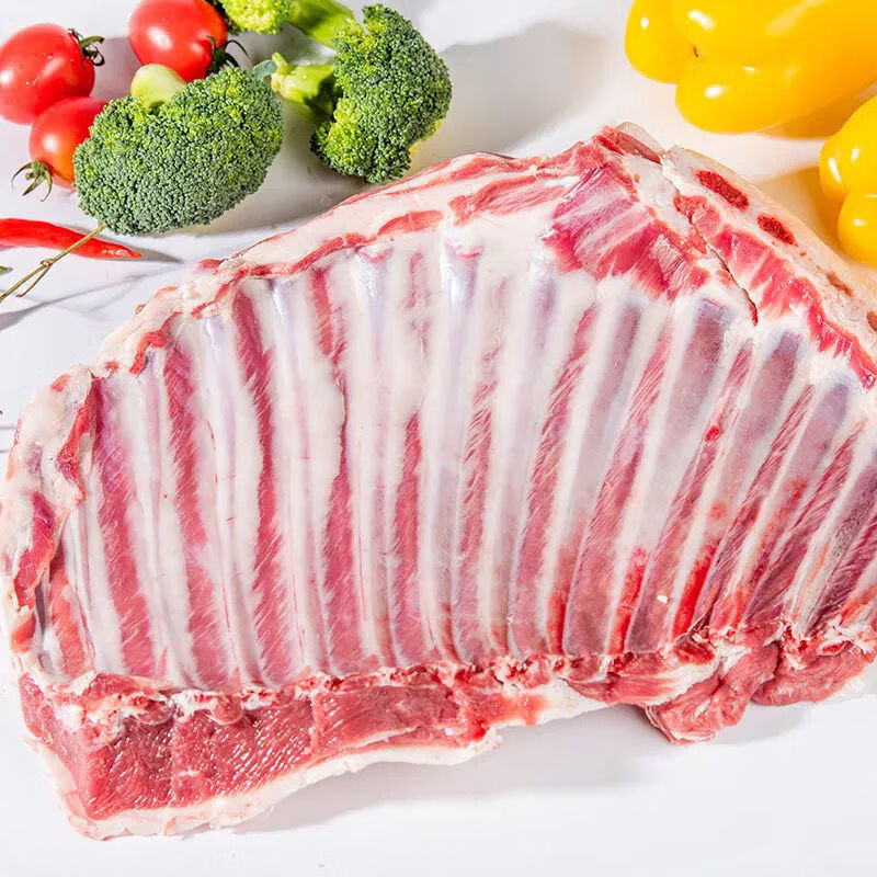 冷冻新鲜羔羊排 羔羊肋排 手抓羊排 烧烤羊排 新鲜羊排近 丽鲜玫 江苏