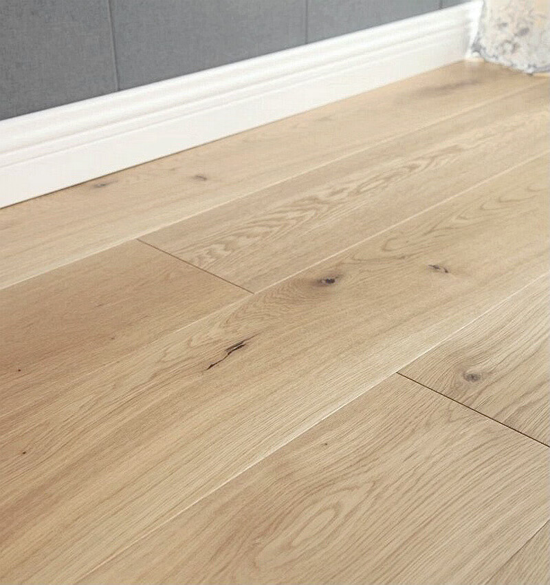 9米橡木纯三层实木地板15厚enf环保地热锁扣出口欧洲锯齿纹家用 多层