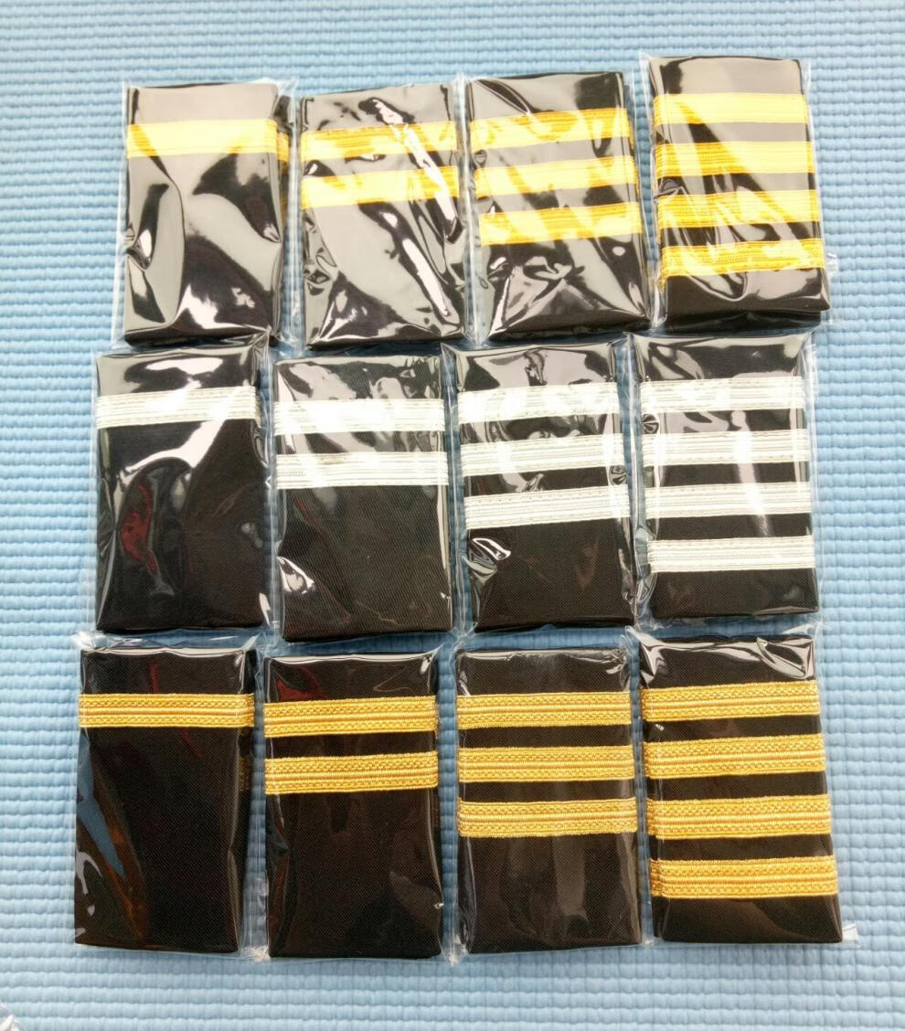 尤沈龙航空飞行员肩章机长肩章空乘学员肩牌安保表演出肩章国航通用