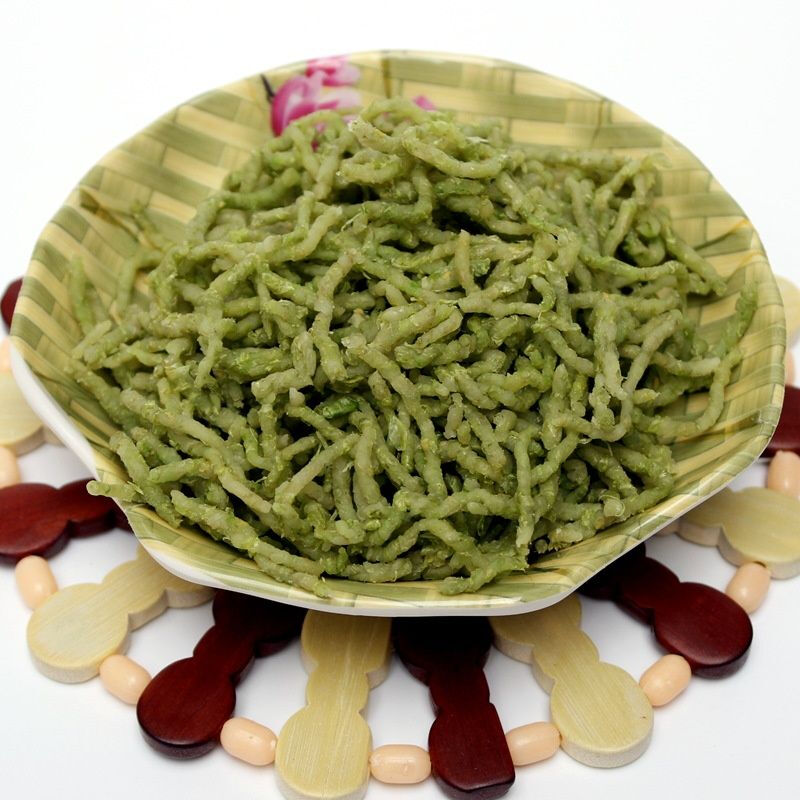 河南特产石磨小麦青麦碾转 新鲜青小麦捻转冷蒸撵转绿色1斤 碾转500克