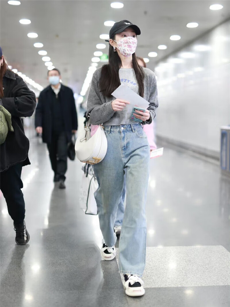 smilerepublic 檀健次徐璐同款低帮开口笑厚底休闲鞋男女帆布鞋 白色