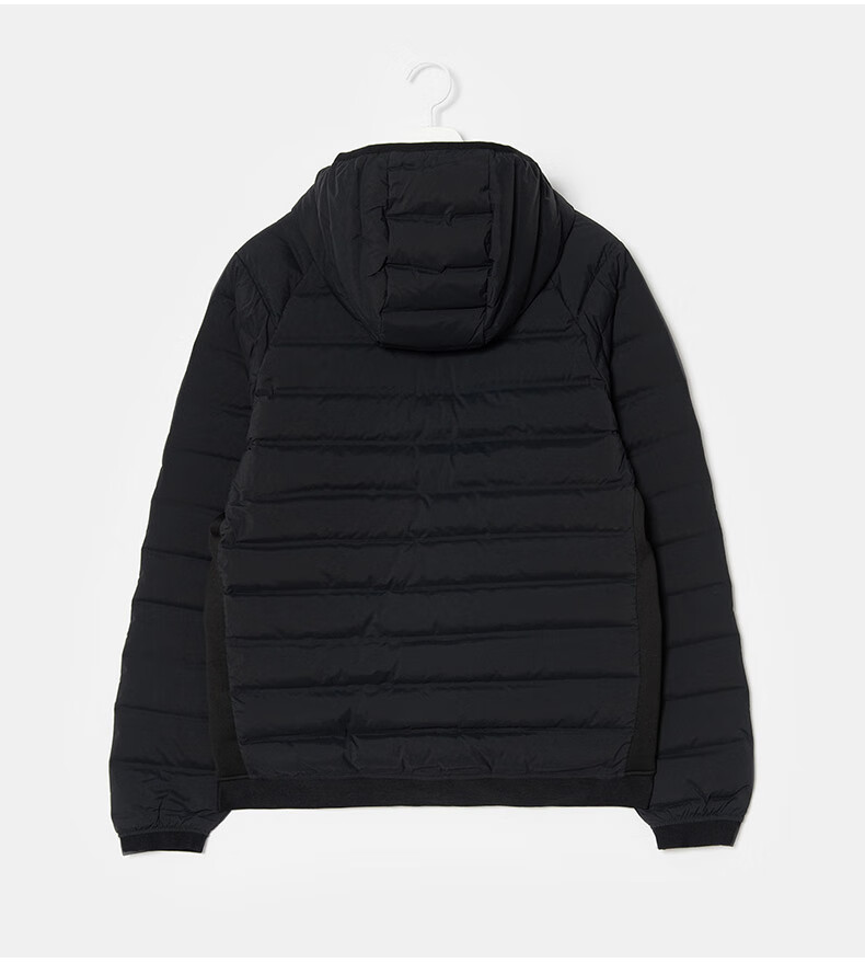 商场同款beanpole滨波2020冬男士运动户外立领连帽短款鹅绒羽绒服bo