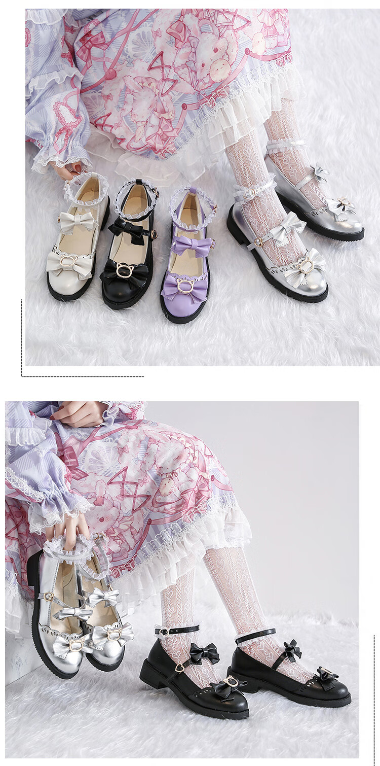 洛丽塔鞋子梅露露lolita鞋日系jk小皮鞋女果泡甜心软妹萝莉娃娃鞋 a77