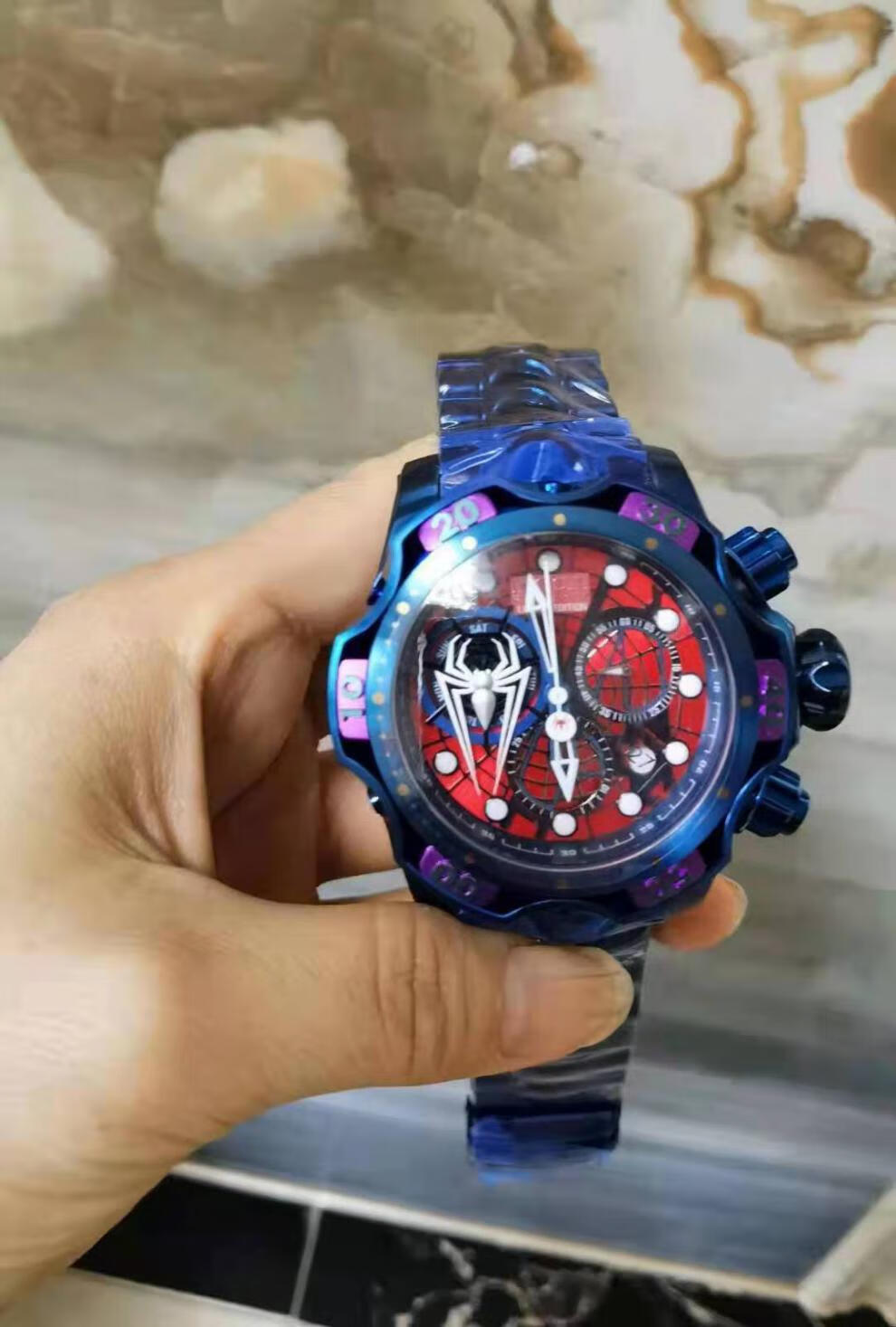 因维克塔小丑联名手表因维克塔invicta joker dc漫威联名小丑防水男士