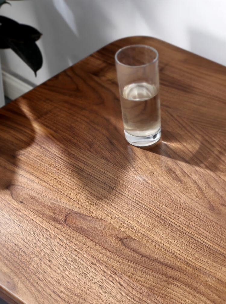 实木角几客厅黑胡桃木边几边桌北欧小户型角几方桌日式简约方形实木