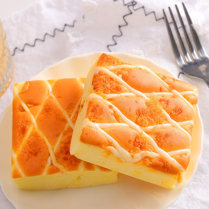 肉松沙拉蛋糕早餐面包点心茶点休闲零食800g约16个