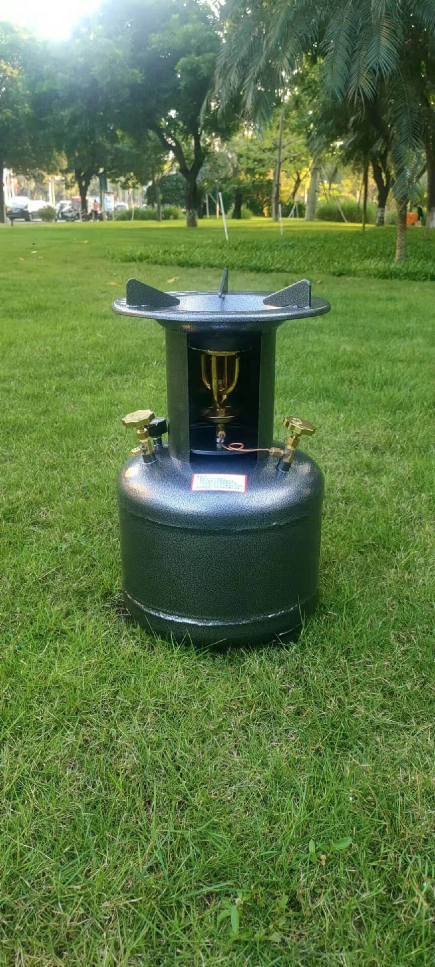 一体式柴油汽油防风户外家用便携车载柴油炉煤油炉汽油炉卡式灶 10升