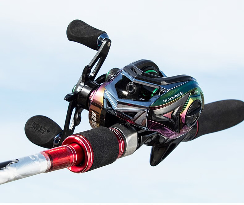 crony科尼鱼竿路亚竿枪柄水滴轮鼓轮路亚竿套装xh调硬打黑路亚杆雷强