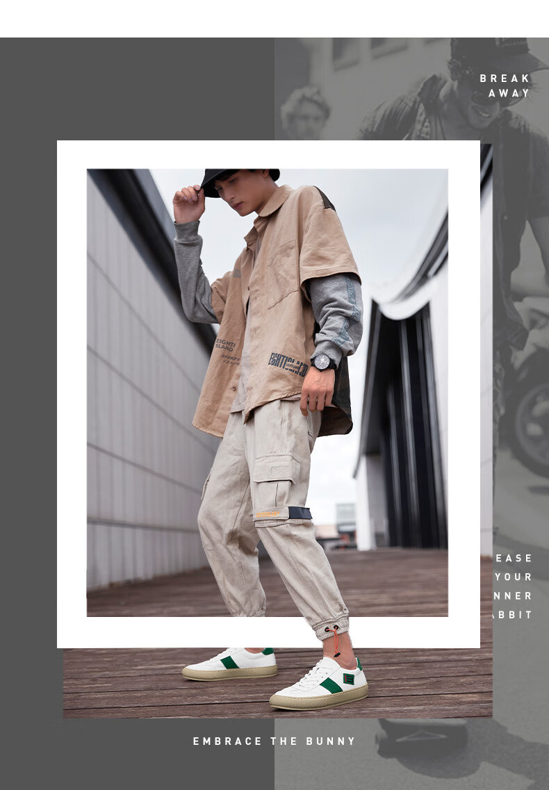 低帮休闲鞋男户外板鞋英伦百搭单鞋德训小白鞋防滑耐磨黑棕43