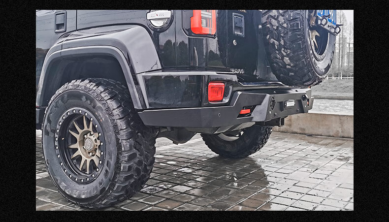 2022新 款适用 北京bj40plus保险杠bj40l前后杠改装 plus越野竞技杠