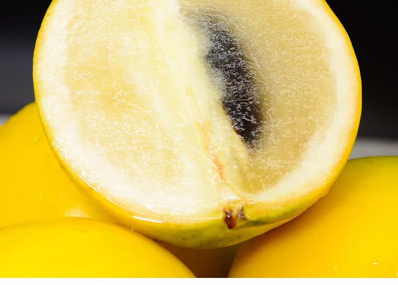 顺丰速运25斤装云南黄晶果水果新鲜雅美黄金果牛奶果整箱稀有水果一级