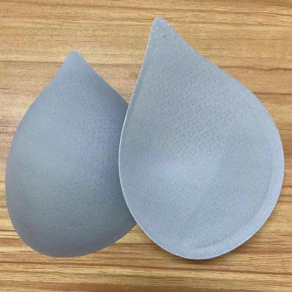 楠菲丽尔两对装乳胶胸罩垫运动美背内衣聚拢胸垫海绵水滴形文胸插片20