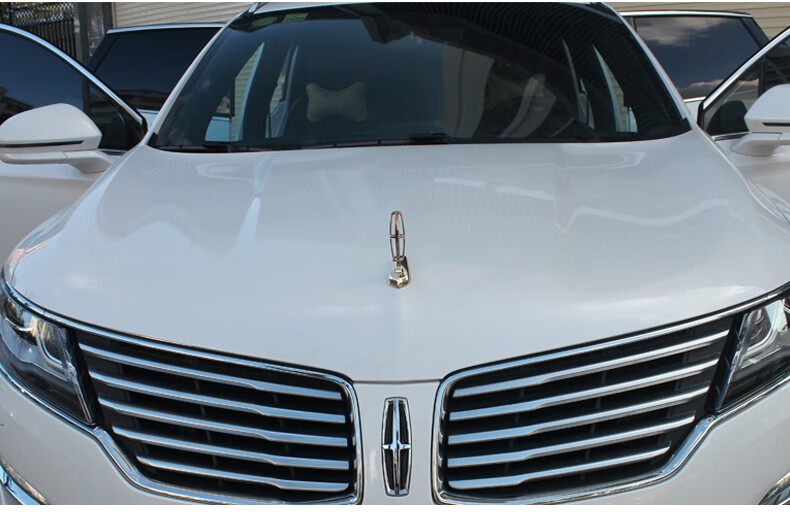 {精选优品} 林肯mkx mkc mkz 航海家飞行家大陆改装引擎盖立标林肯