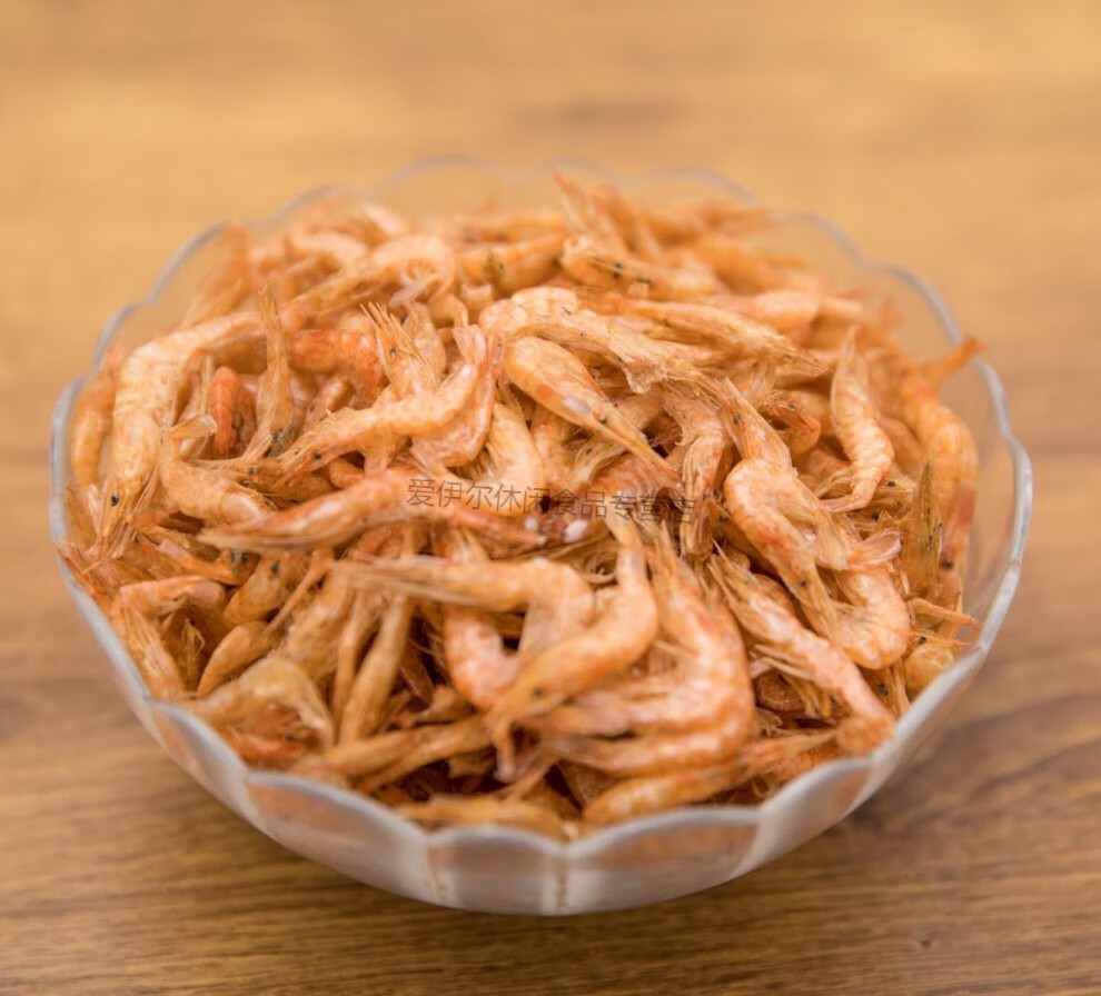 河虾小虾干虾米大运河淡水渔家生晒小干虾 小河白虾干100g【图片 价格