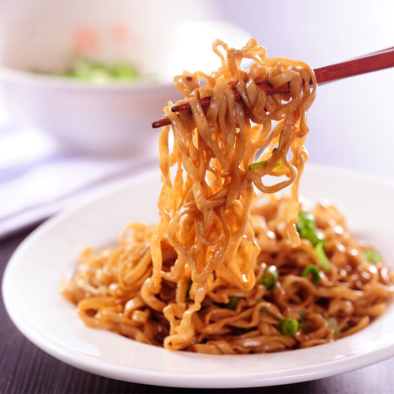 尚干拌面尚干拌面福建福州特色小吃袋装速食早餐飘香葱油花生酱面条