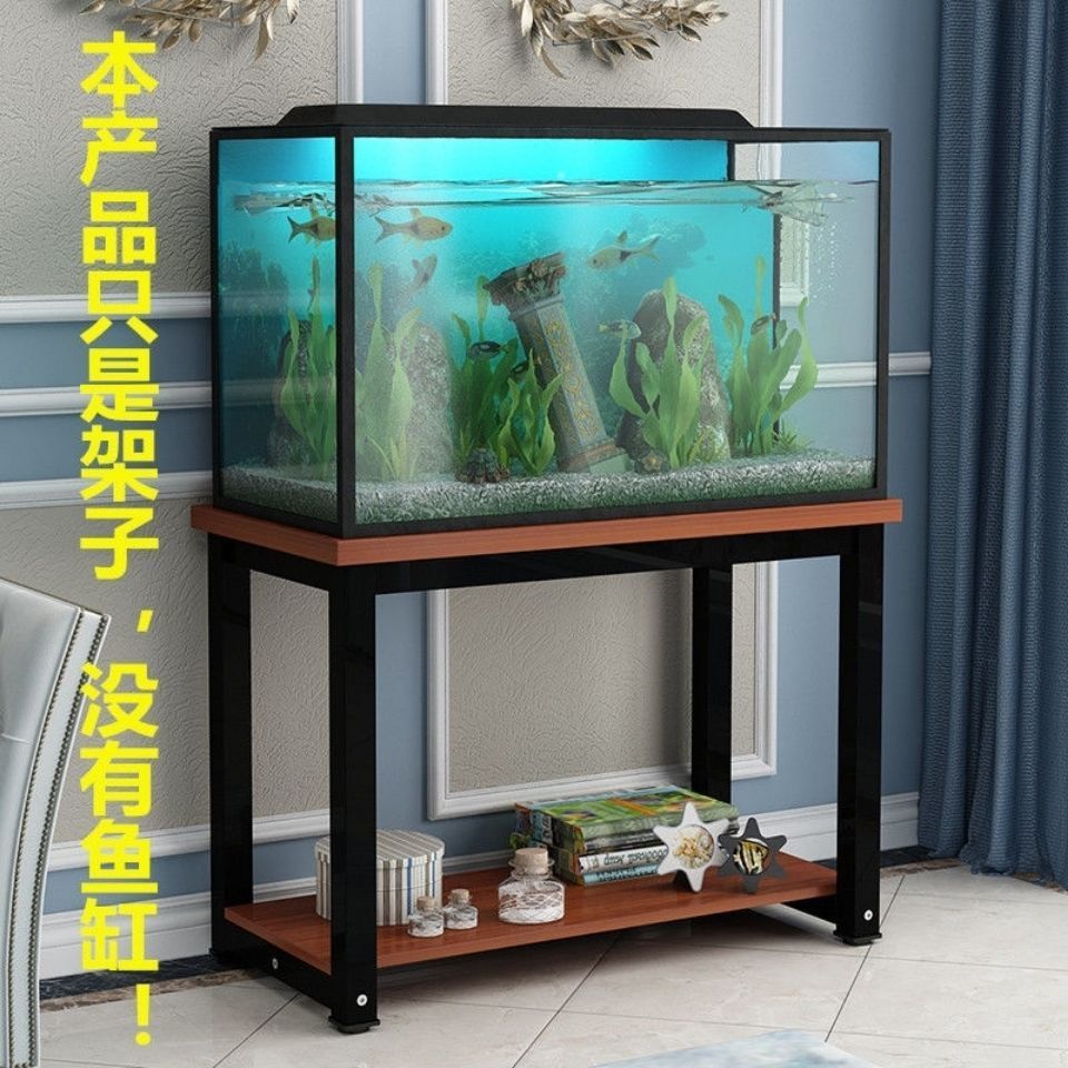 鱼缸架子鱼缸架子鱼缸底柜金属鱼缸底座鱼缸支架铁艺鱼缸桌子定制鱼缸