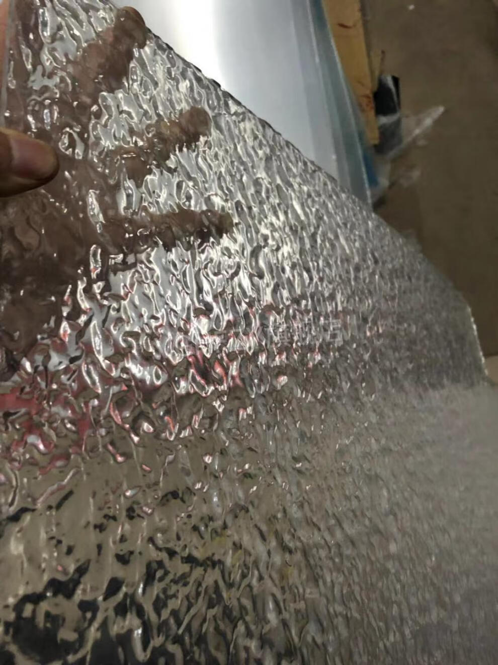 现货闪发石头纹亚克力板石头纹亚克力板水波纹钻石花纹橘皮纹粗条纹