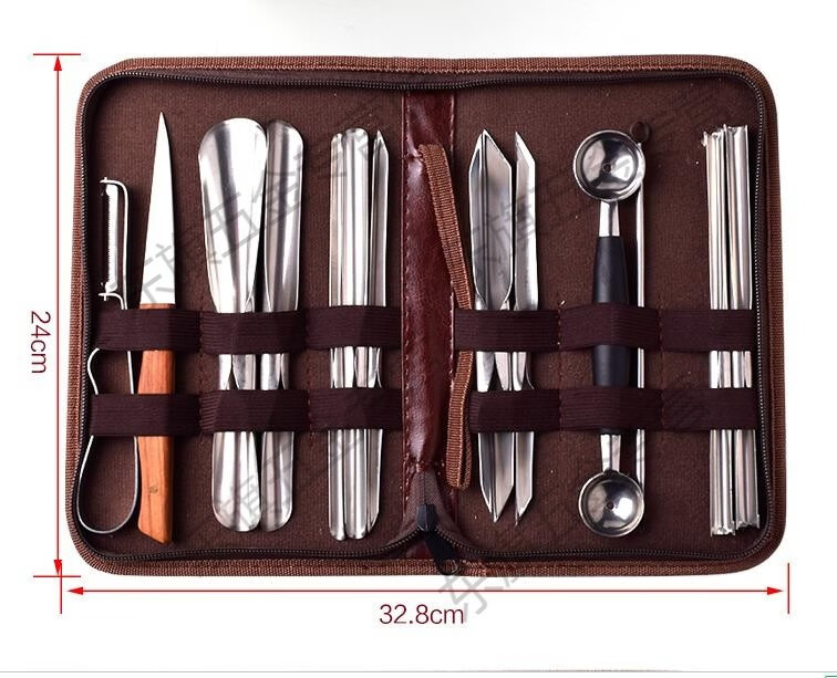 厨师食品雕刻刀套装食品雕刻刀主刀水果雕花刀拼盘工具套装雕刻刀套装