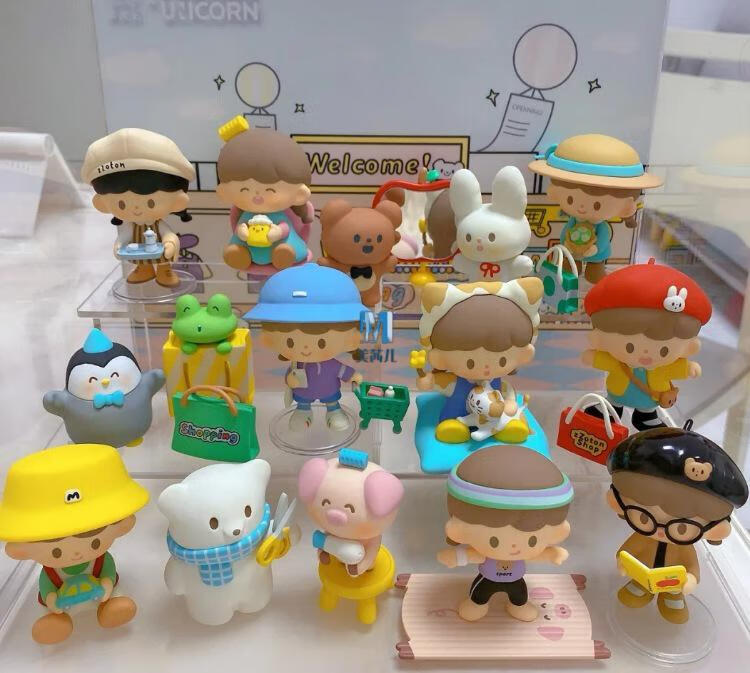 万代bandai卓大王盲盒礼物卓大王百货大楼系列盲盒确定款网红新款可爱