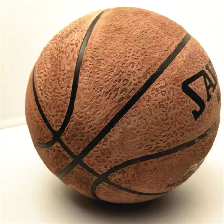 篮球牛皮正宗手感比赛训练成人青少年软皮翻毛皮七号手感之星耐磨pu七