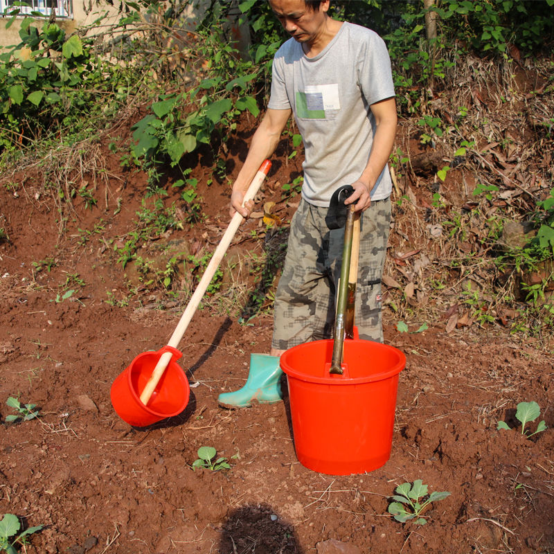 大粪勺掏粪勺大粪舀水瓢浇菜浇水瓢耐摔施肥粪舀屎瓢蔬菜大棚农用勺瓜