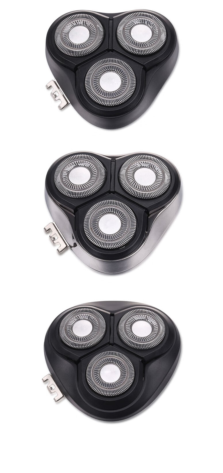 适用于飞科电动剃须刀刀头刀片3头电动刮胡fs373 339 375 360配件fr8