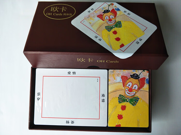 简繁体中文oh卡欧卡牌oh卡牌心理潜意识投射卡片 oh孩童卡(peronita)