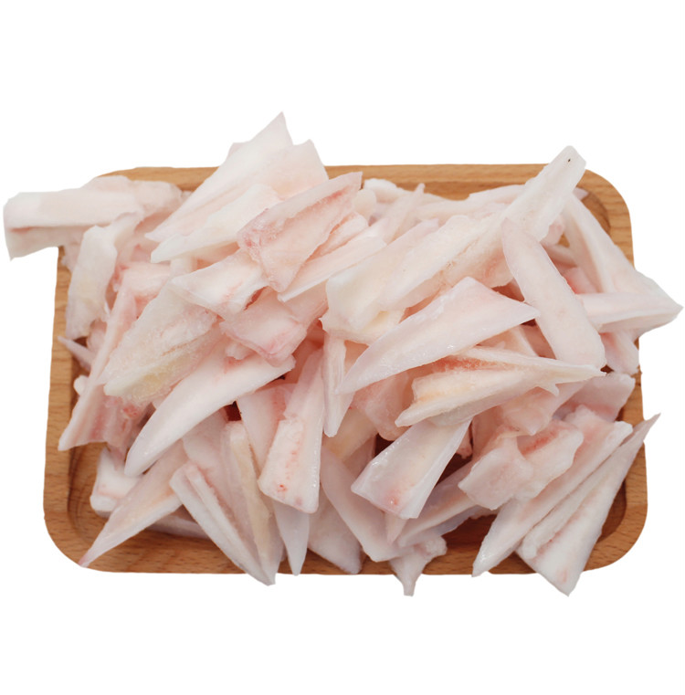 新鲜鸡胸脆骨冷冻鸡脆骨鸡叉骨鸡软骨三角骨新鲜鸡胸骨 2斤 鸡 三角骨