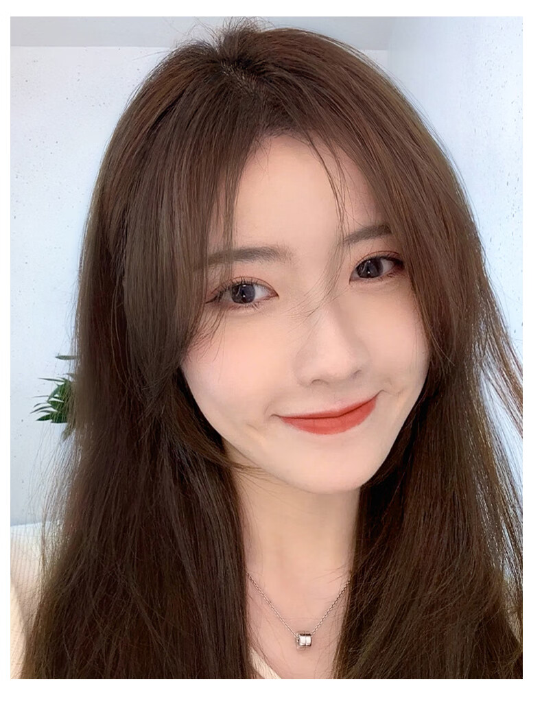 2022全新升级八字刘海假发法式八字刘海假发女片补发假刘海自然前额