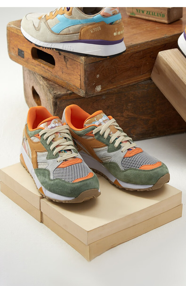 diadora迪亚多纳男女同款鞋复古休闲鞋轻量缓震透气耐磨慢跑鞋n9002