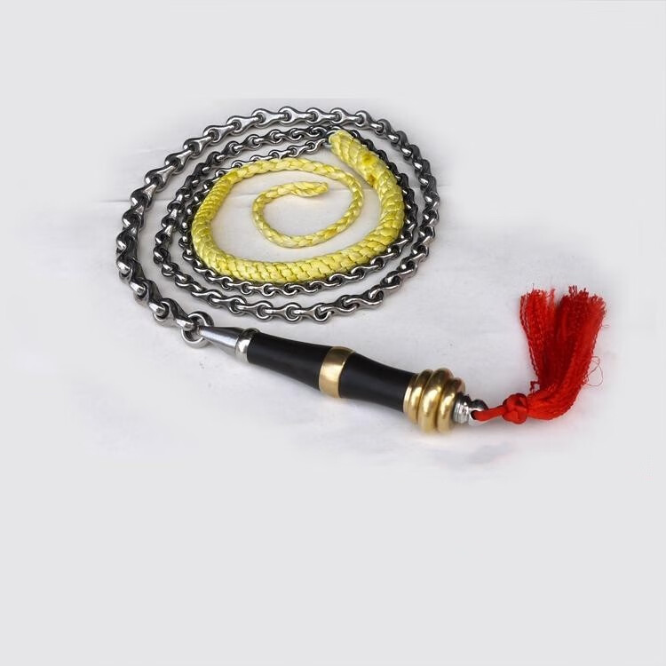 麒麟鞭 响鞭 钢鞭 健身鞭子 麒麟鞭龙骨鞭无纹厚壁响鞭健身鞭铜把