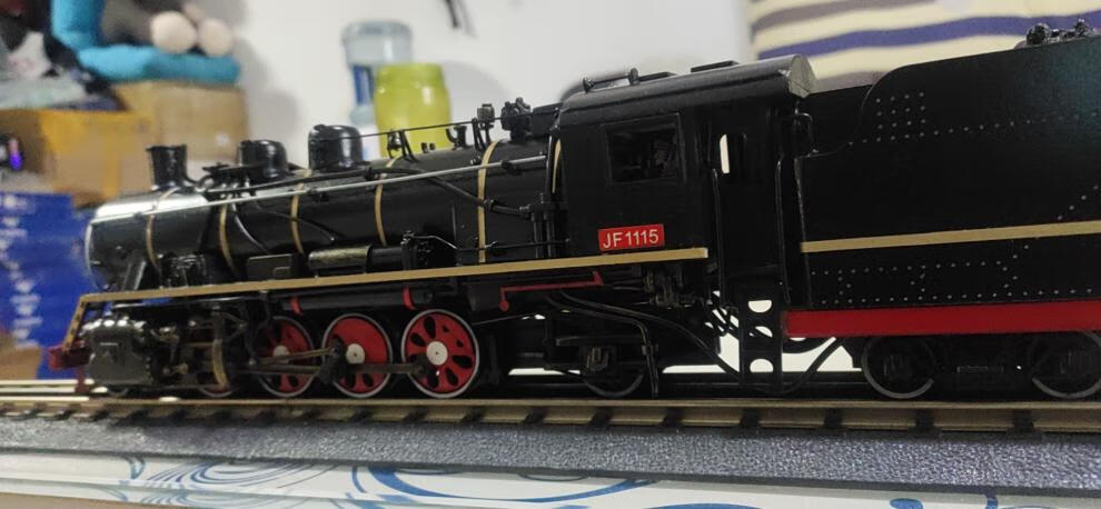 机智芽中国大陆 o比例1:48 静态火车模型 上游型 前进型 蒸汽机车模型