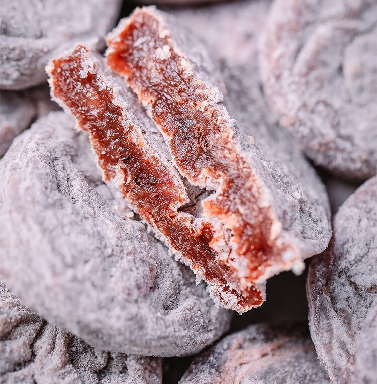 日式紫苏梅饼话梅肉无核话梅干蜜饯果脯酸甜休闲零食 紫苏梅饼80克二