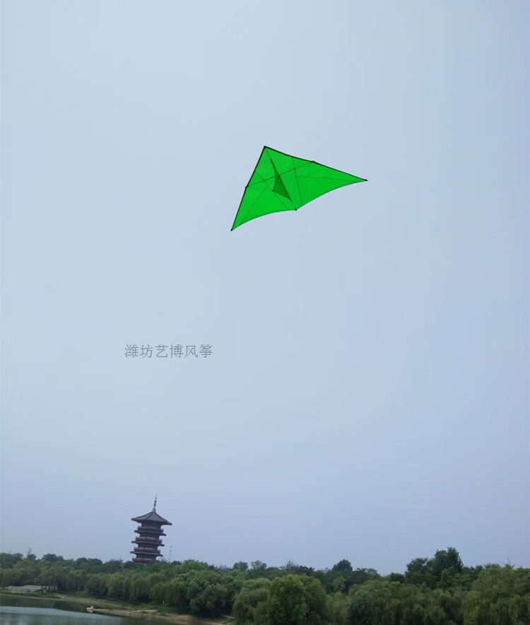 风筝大人专用夜光 王侉子风筝544软伞布碳杆三角风筝 大型夜光风筝