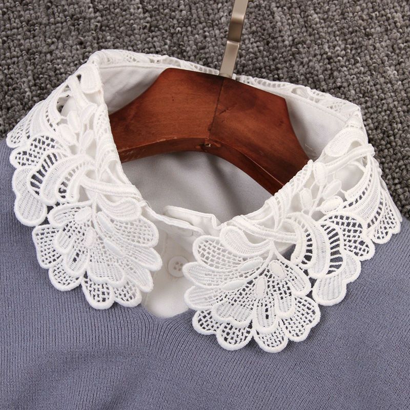 假衣领女士假领子女百搭新款衣领装饰蕾丝衬衫假领子百搭春秋冬季假