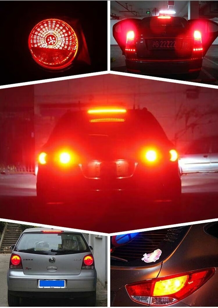 爆闪刹车灯超高亮汽车爆闪led刹车灯泡后雾灯车尾灯t201157115613灯