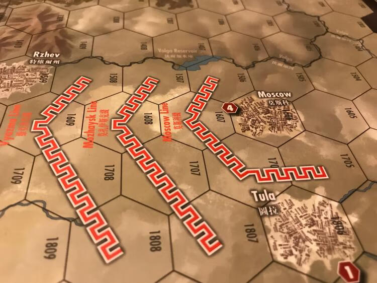 1942桌游 二战桌游桌游 cmc01 兵棋 command指挥中文版01 俄国会战