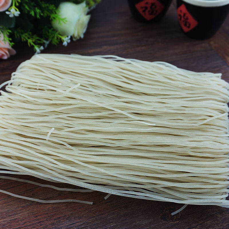 福建特产福州手工粗粉干农家特色面食连江米粉干粉丝耐煮5斤 丝耐煮5