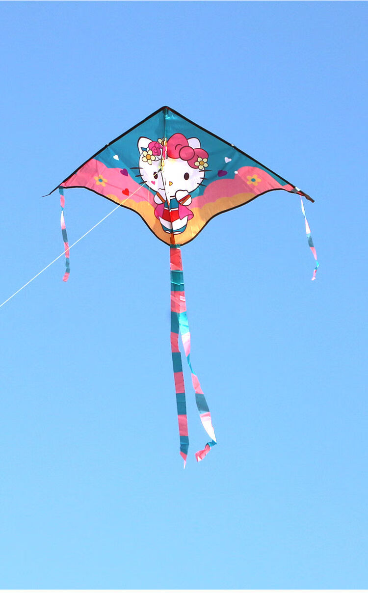 南啵丸风筝儿童微风易飞奥特曼皮卡丘艾莎公主初学者潍坊卡通新款小