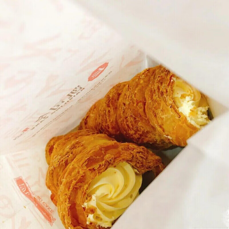 凯司令西饼多规格品牌上海特色凯司令面包房经典招牌白脱卷老式硬2个