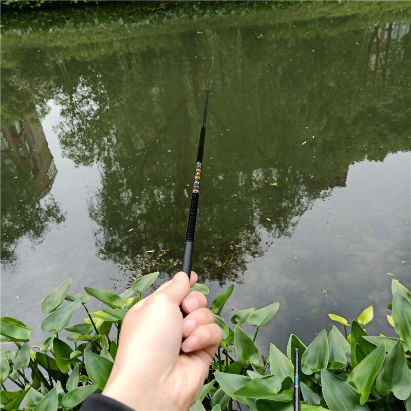 京品优选钓虾竿钓虾杆短竿虾杆短杆钓小龙虾竿钓螃蟹竿迷你超细短手杆