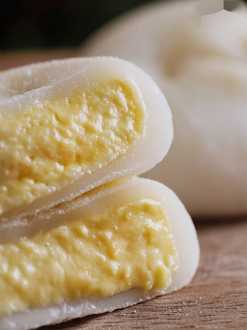 螺妈咪榴莲泡泡120g高颜值夹心糯米糍爆浆榴莲冰皮2盒