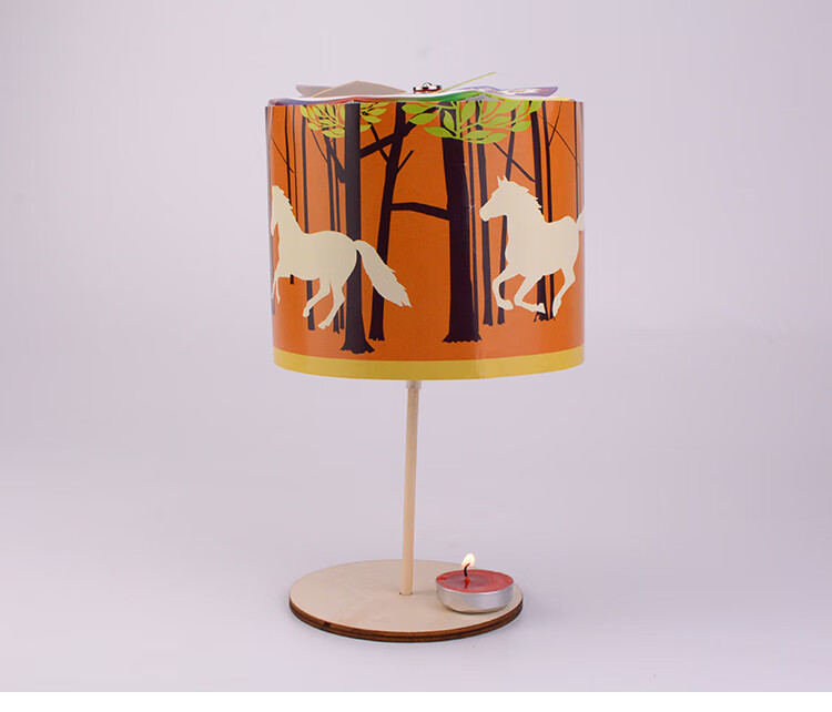 实验玩具儿童diy手工材料包stem创意发明 走马灯【50套起拍】【图片