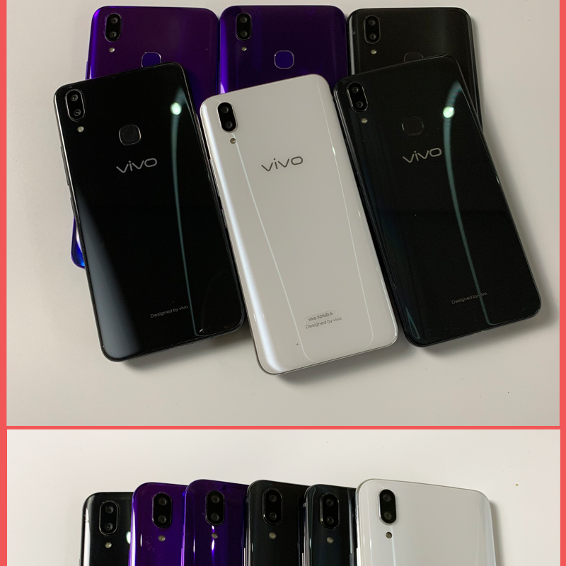 二手vivox21全面屏安卓通低价智能vivox21二手手机宝石红8成新64gbx20