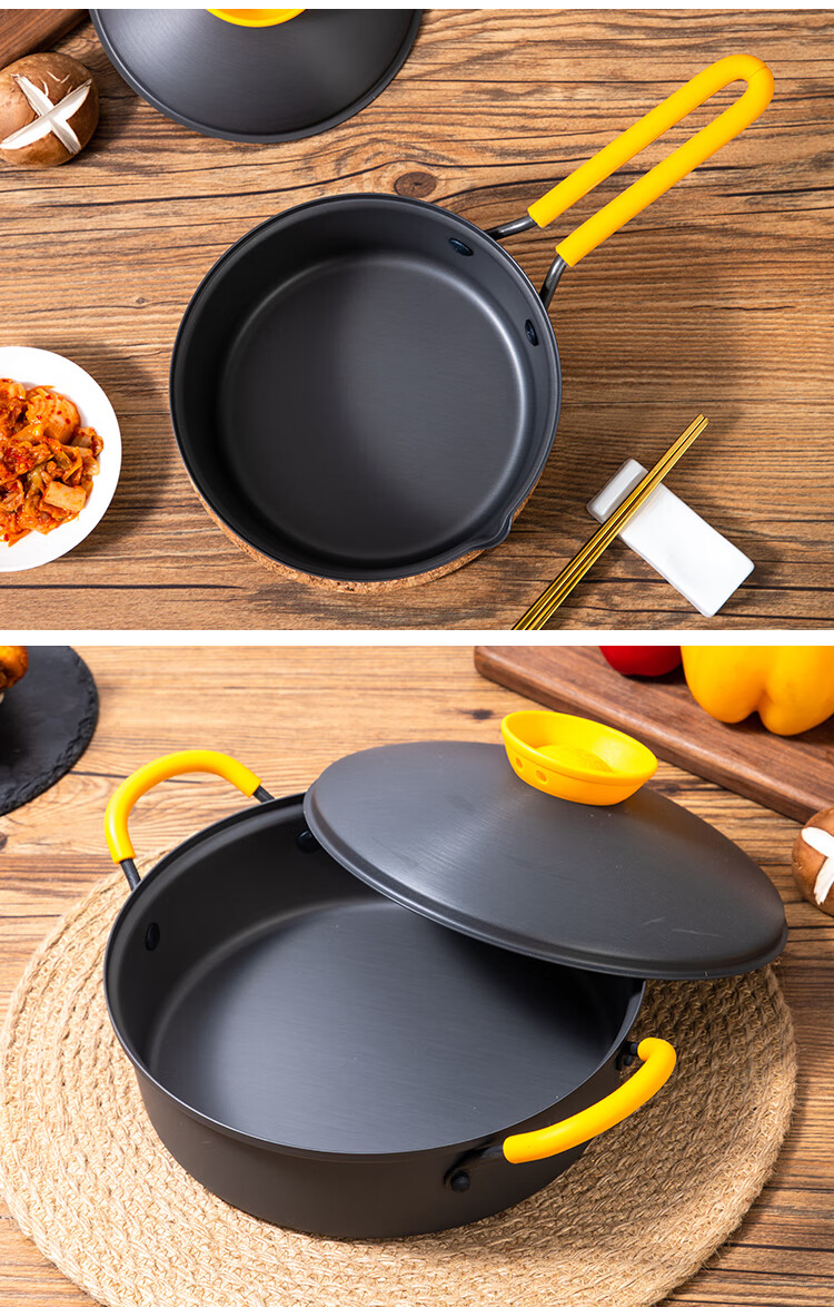 韩国拉面锅进口 泡面锅小煮锅家用韩式拉面锅煮泡面锅小奶锅方便面锅