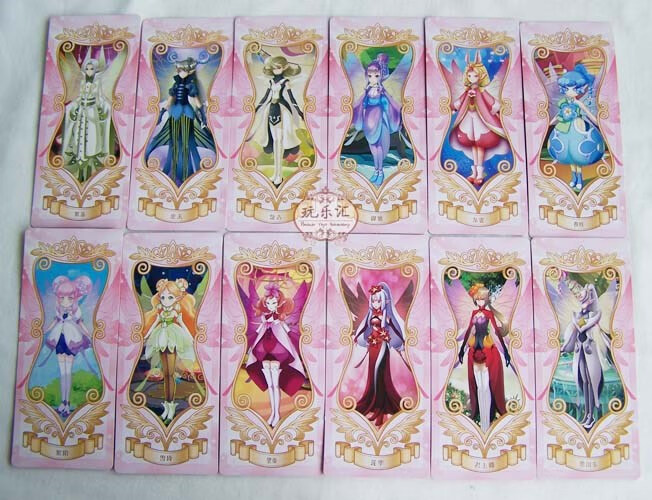 小花仙卡牌全套小花仙卡片第四季契约卡片花语包水晶卡牌黑化进化乳灵